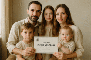 5016 ¿Con cuántos hijos una familia es numerosa?