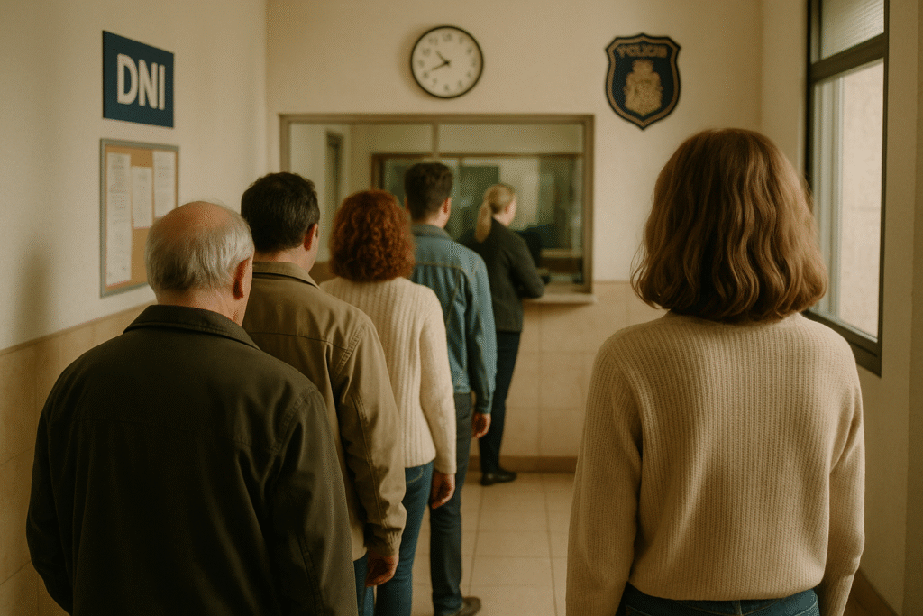 5003 Para hacer el DNI debes acudir a…