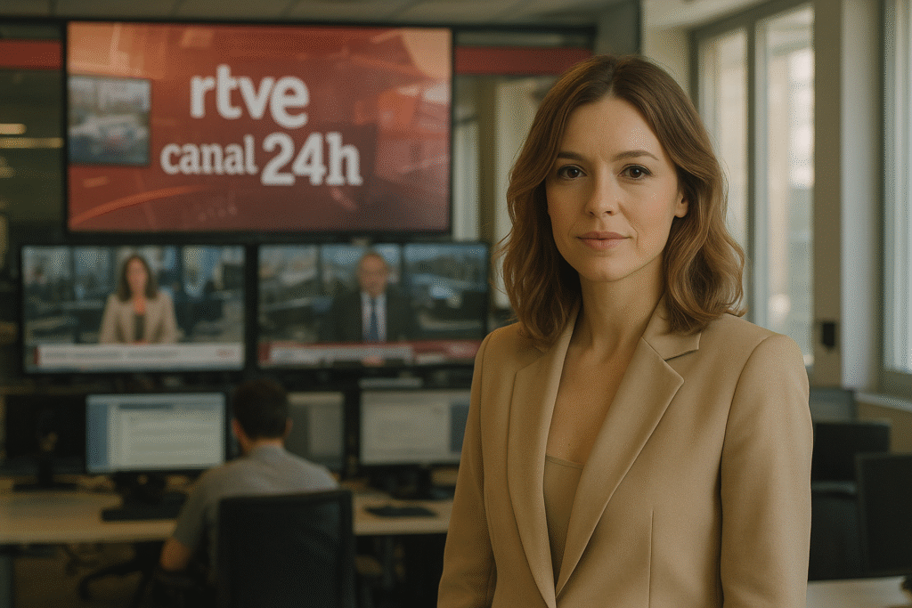 5058 ¿Cuál es el canal de televisión estatal que transmite noticias de actualidad nacional e internacional continuamente?