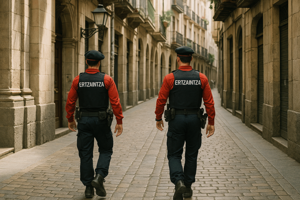 1081 ¿Cómo se llama la policía autonómica del País Vasco?