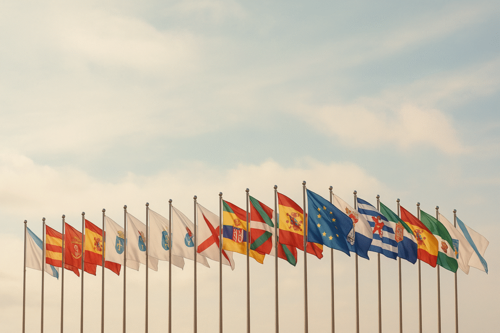 1047 ¿Cuántas comunidades autónomas tienen su propia bandera?