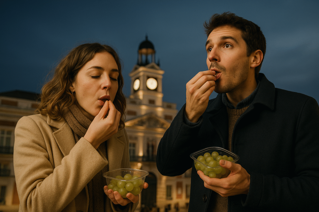 4024 ¿Qué toman los españoles la noche del 31 de diciembre para celebrar el cambio de año?