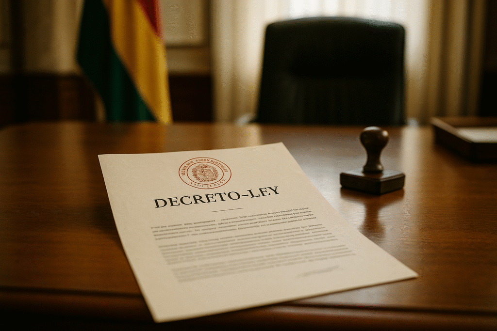 1026 ¿Qué ley dicta el Gobierno en casos de especial urgencia?