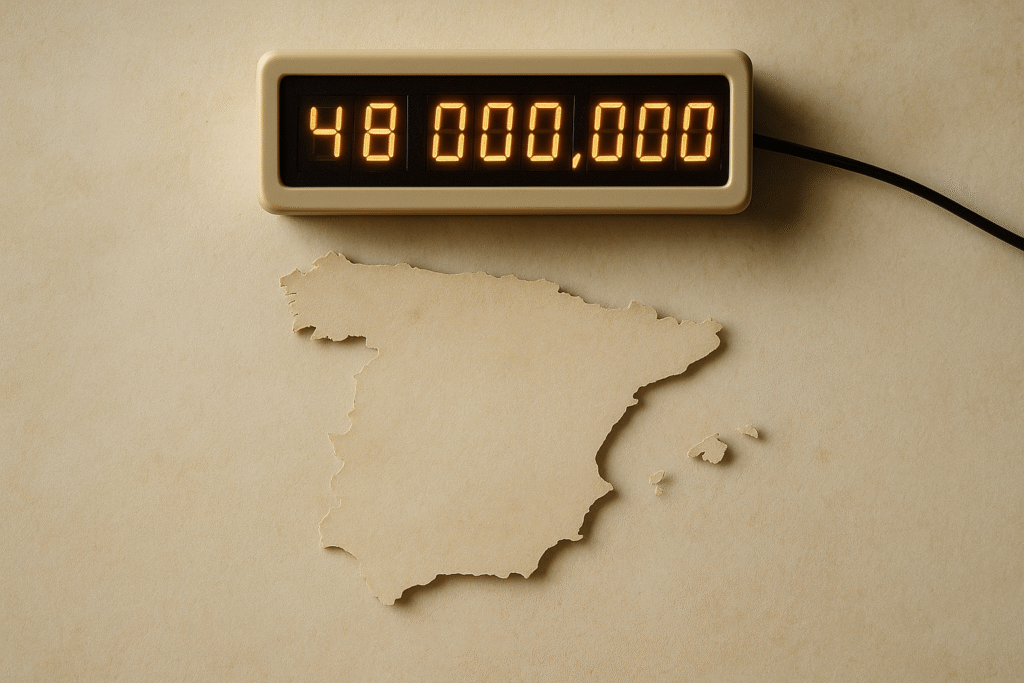 1062 ¿Cuántos millones de habitantes tiene España?