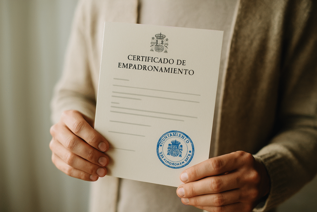 5002 ¿Cuál es el documento que certifica el lugar de residencia del titular?