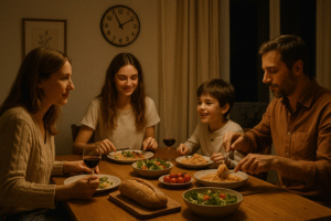 5051 ¿A qué hora se cena normalmente en España?