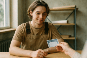 5040 ¿Qué número reciben los trabajadores al comenzar su primer empleo?