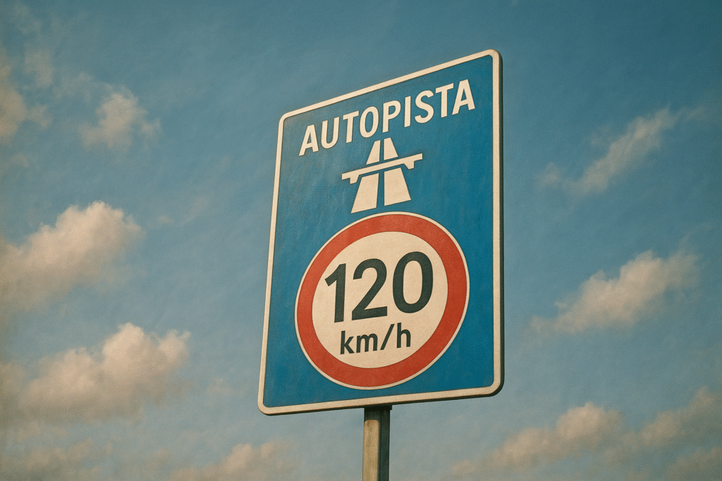 5069 ¿Cuál es el límite de velocidad en autopista?