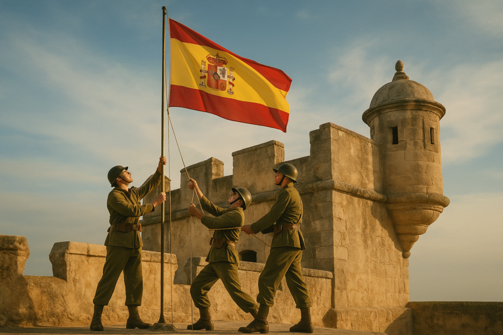 1075 La defensa de la integridad territorial de España corresponde a…