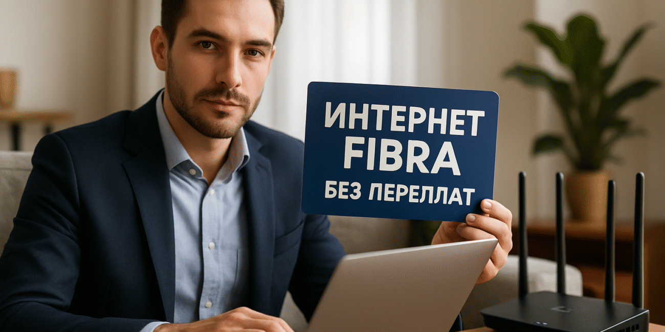 Как подключить интернет fibra и не переплатить